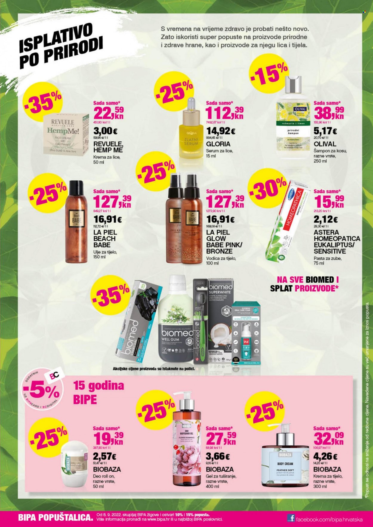 Bipa katalog - 01.09.2022. - 14.09.2022. Stranica 15
