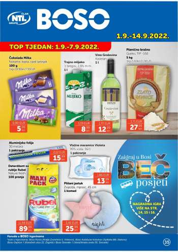 Boso katalog - 01.09.2022. - 07.09.2022.