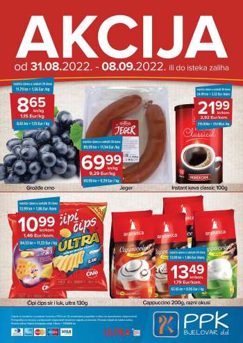PPK Bjelovar katalog - 31.08.2022. - 08.09.2022.