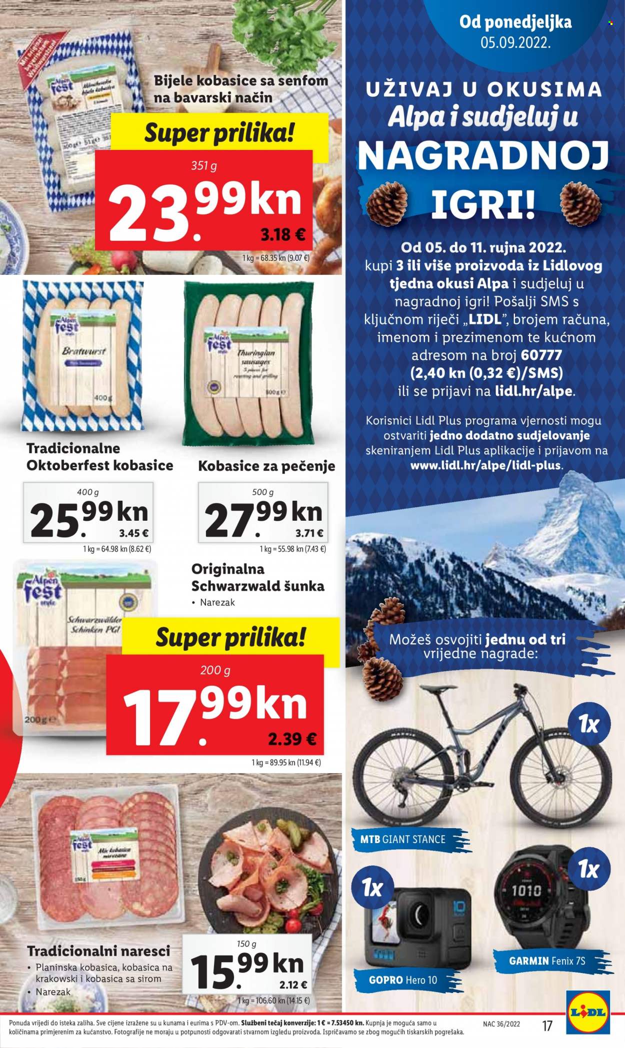 Lidl katalog - 05.09.2022. - 11.09.2022. Stranica 17