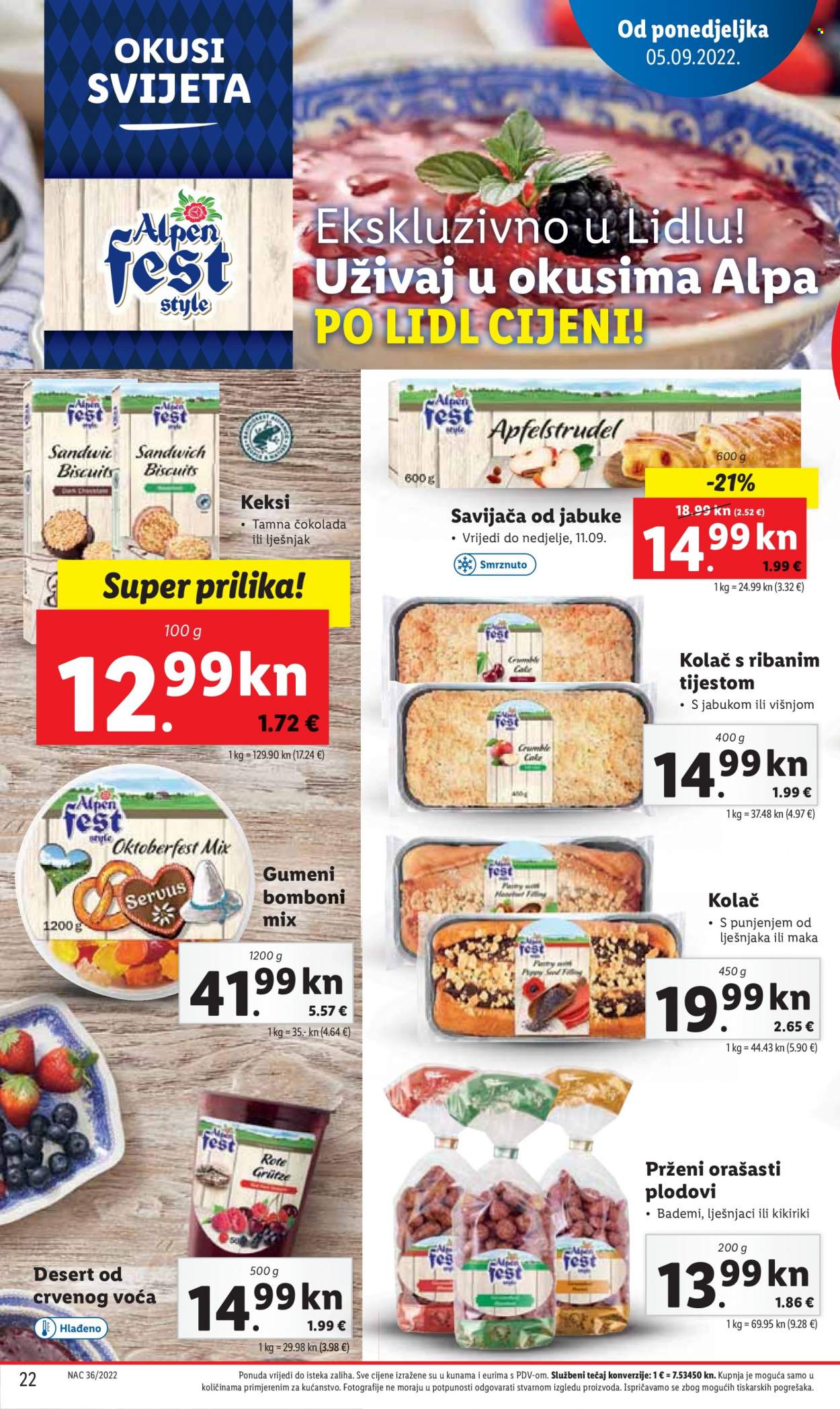 Lidl katalog - 05.09.2022. - 11.09.2022. Stranica 22