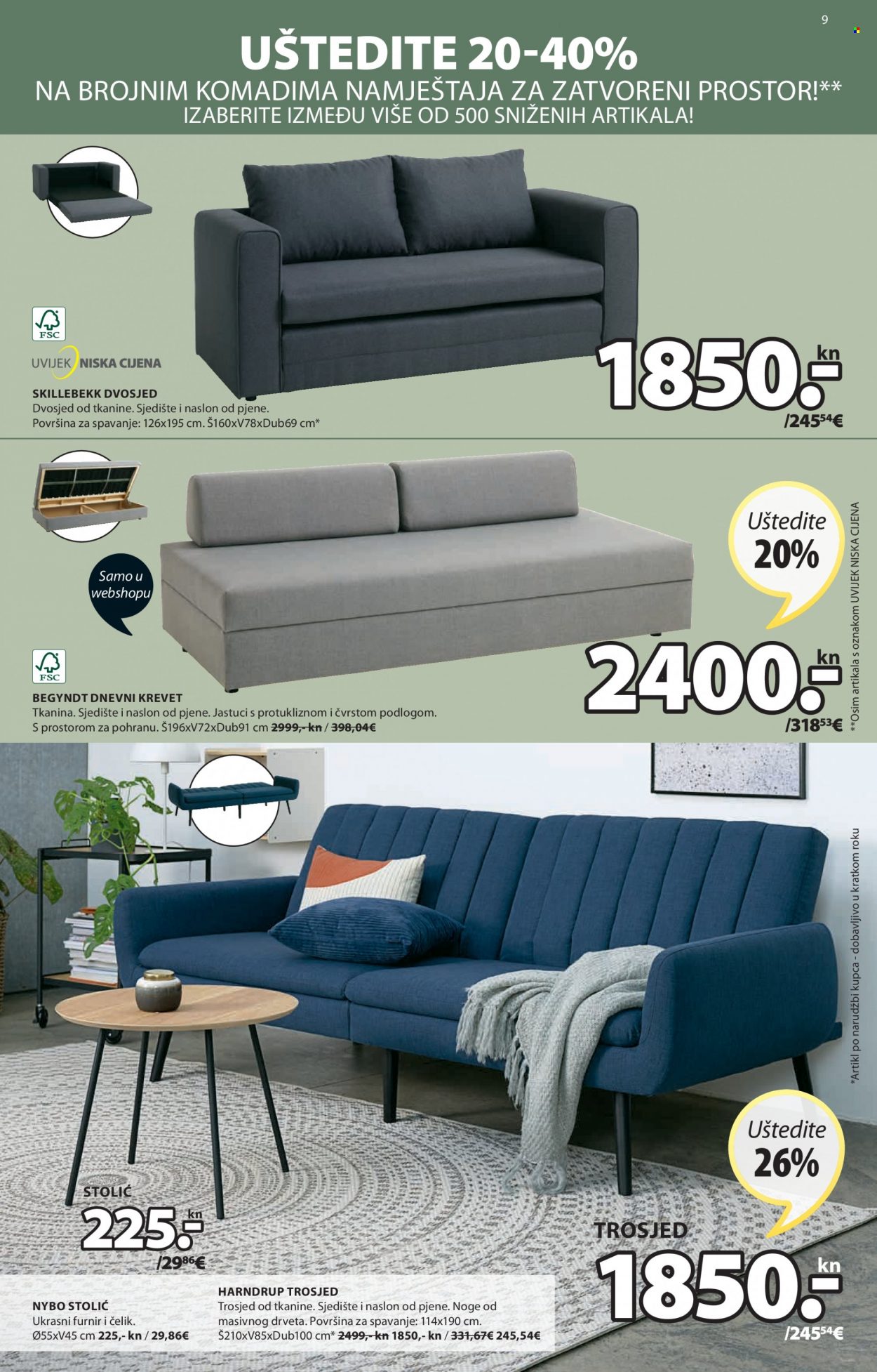 JYSK katalog - 01.09.2022. - 18.09.2022. Stranica 9