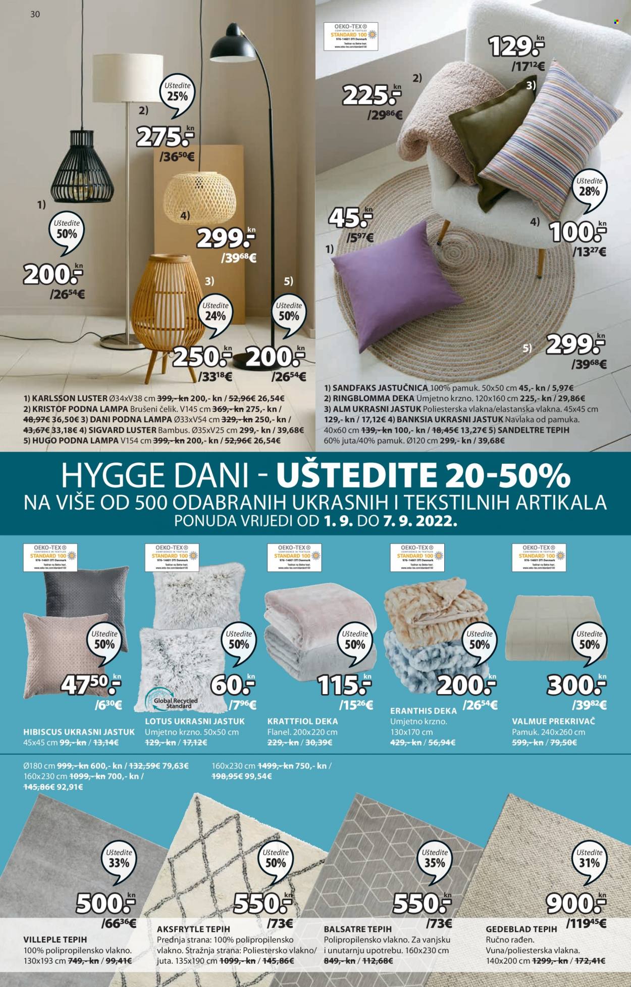 JYSK katalog - 01.09.2022. - 18.09.2022. Stranica 30