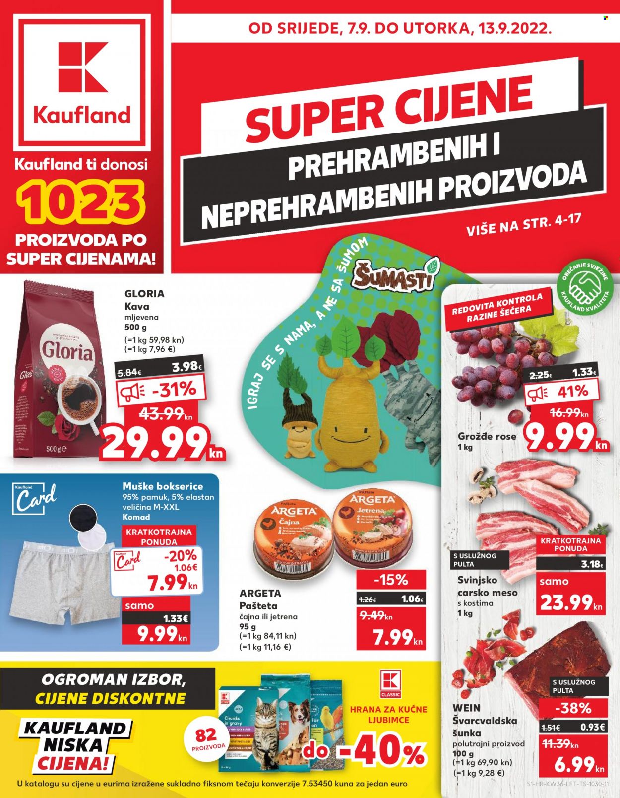 Kaufland katalog - 07.09.2022. - 13.09.2022. Stranica 1