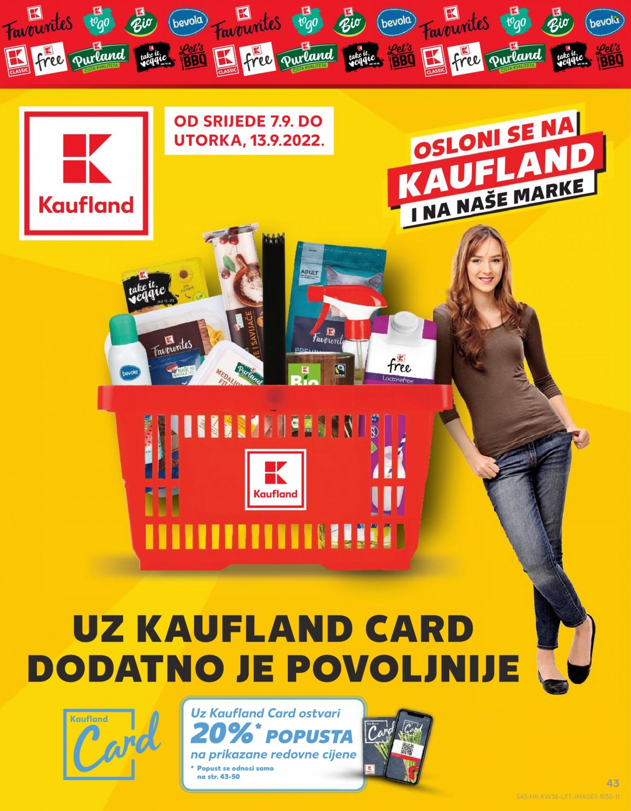 Kaufland katalog - 07.09.2022. - 13.09.2022. Stranica 43