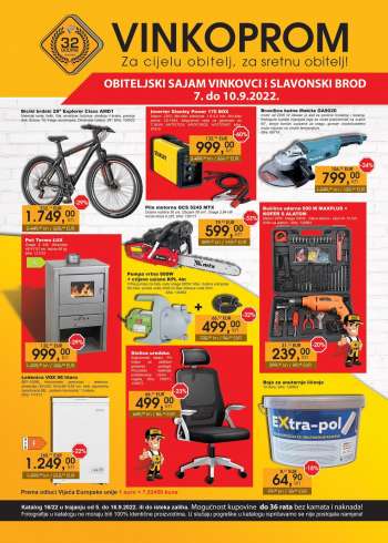 Vinkoprom katalog - 07.09.2022. - 10.09.2022.