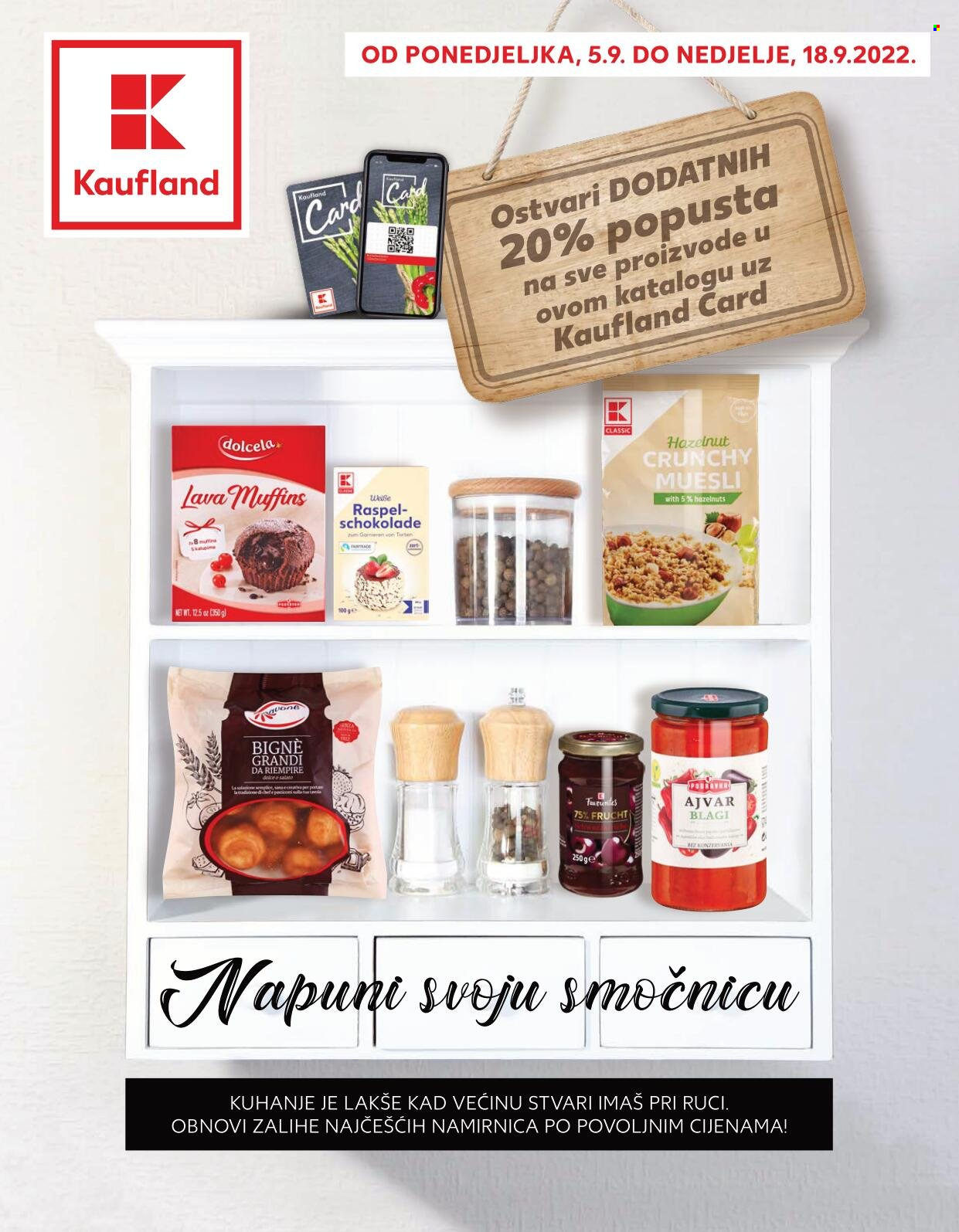 Kaufland katalog - 05.09.2022. - 18.09.2022. Stranica 1