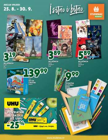 Studenac katalog - 25.08.2022. - 30.09.2022.