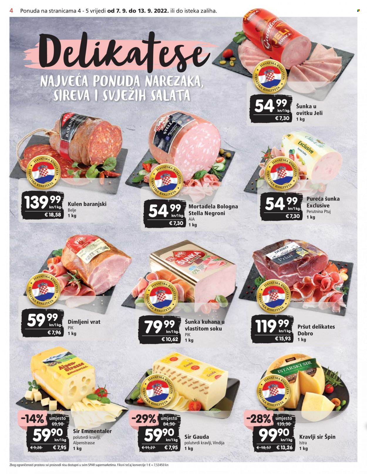 SPAR katalog - 07.09.2022. - 13.09.2022. Stranica 4