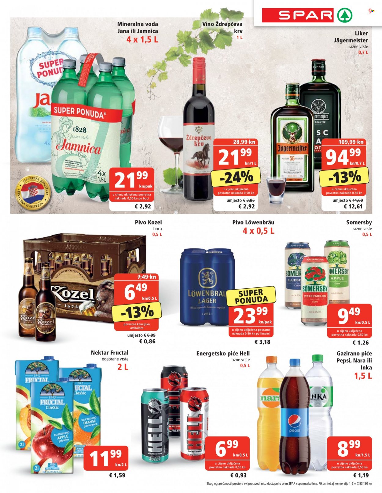 SPAR katalog - 07.09.2022. - 13.09.2022. Stranica 9