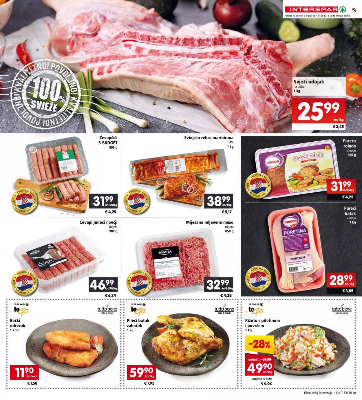 INTERSPAR katalog - 07.09.2022. - 13.09.2022. Stranica 5