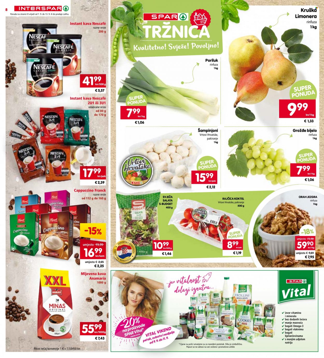 INTERSPAR katalog - 07.09.2022. - 13.09.2022. Stranica 8