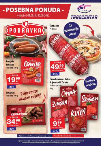 Trgocentar katalog - 01.09.2022. - 30.09.2022.