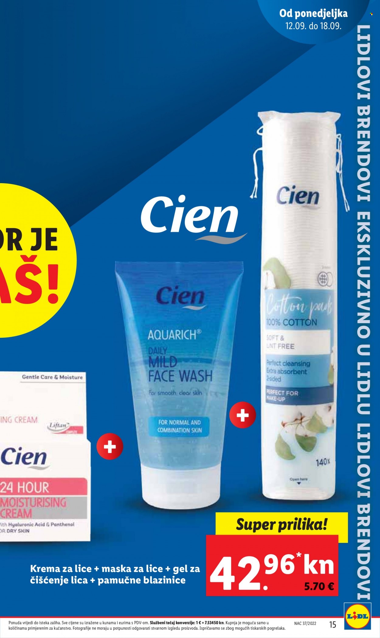 Lidl katalog - 12.09.2022. - 18.09.2022. Stranica 15