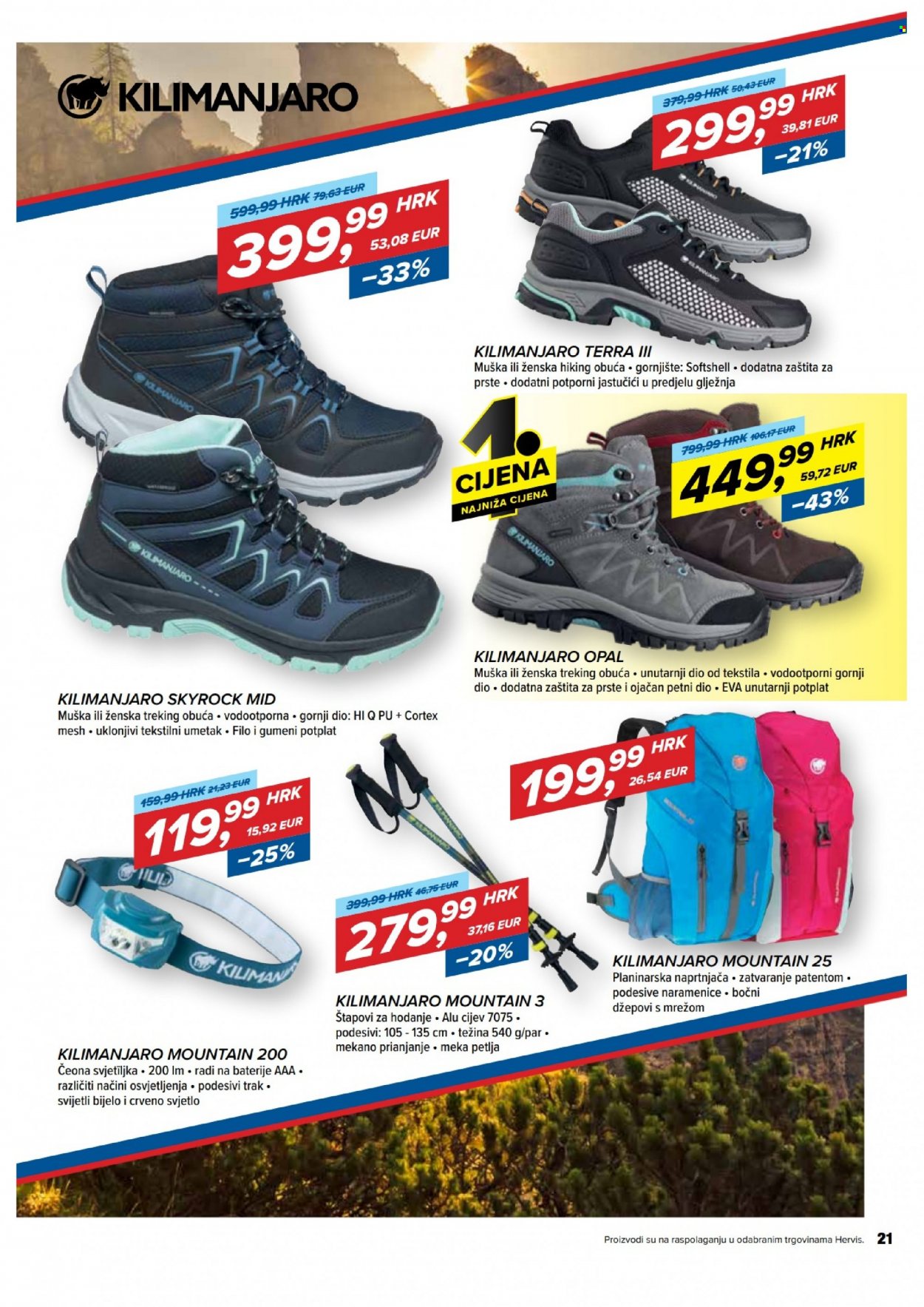 Hervis katalog - 09.09.2022. - 18.09.2022. Stranica 21