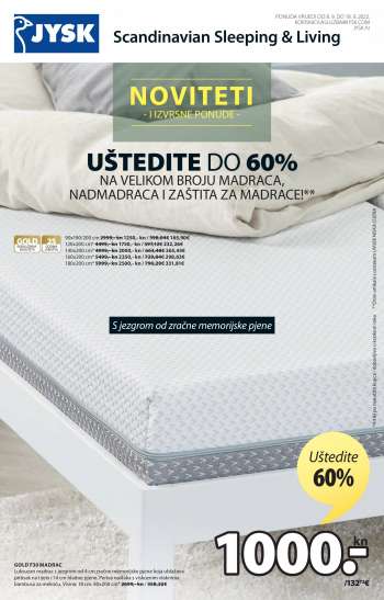 JYSK katalog - 08.09.2022. - 18.09.2022.