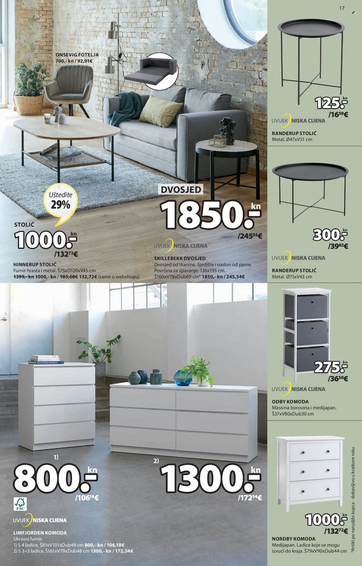 JYSK katalog - 08.09.2022. - 18.09.2022. Stranica 17