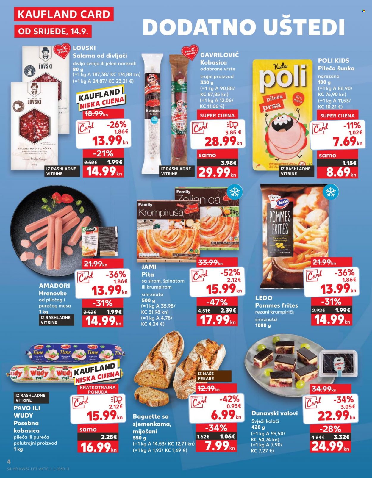 Kaufland katalog - 14.09.2022. - 20.09.2022. Stranica 4