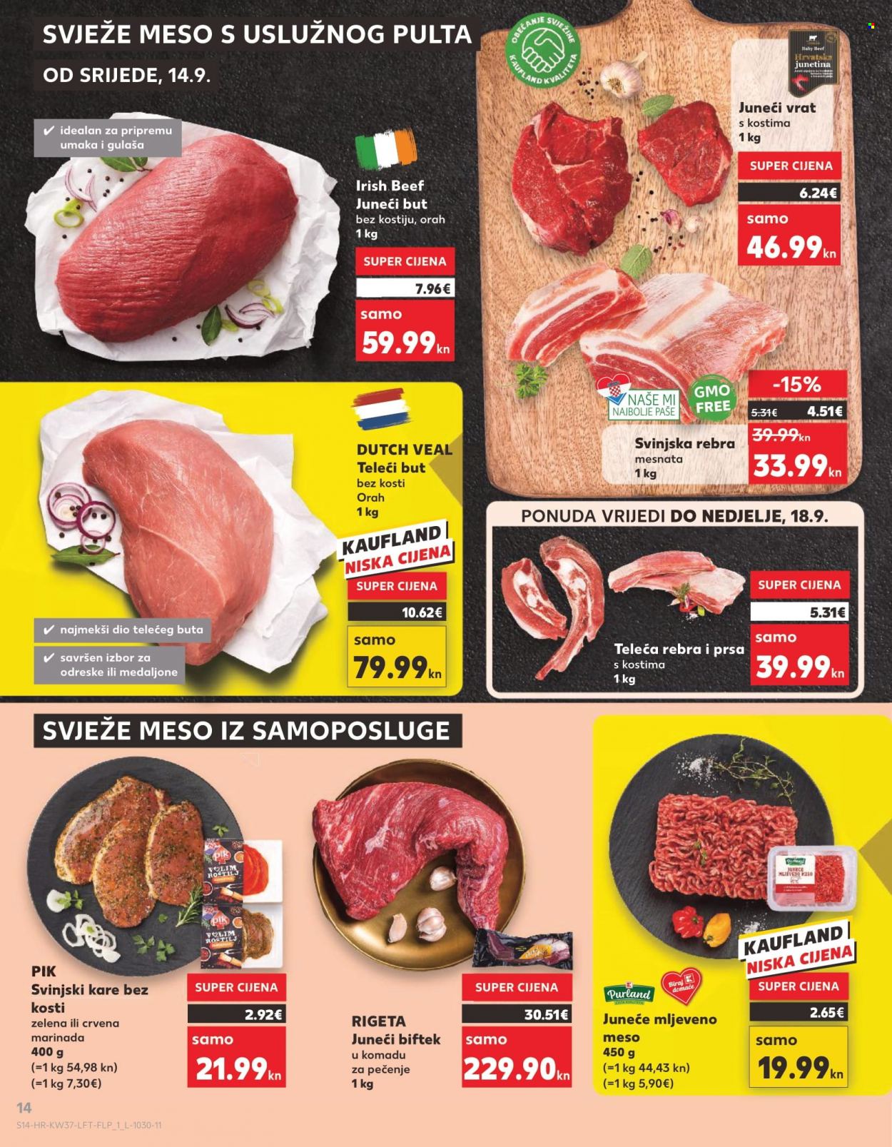 Kaufland katalog - 14.09.2022. - 20.09.2022. Stranica 14