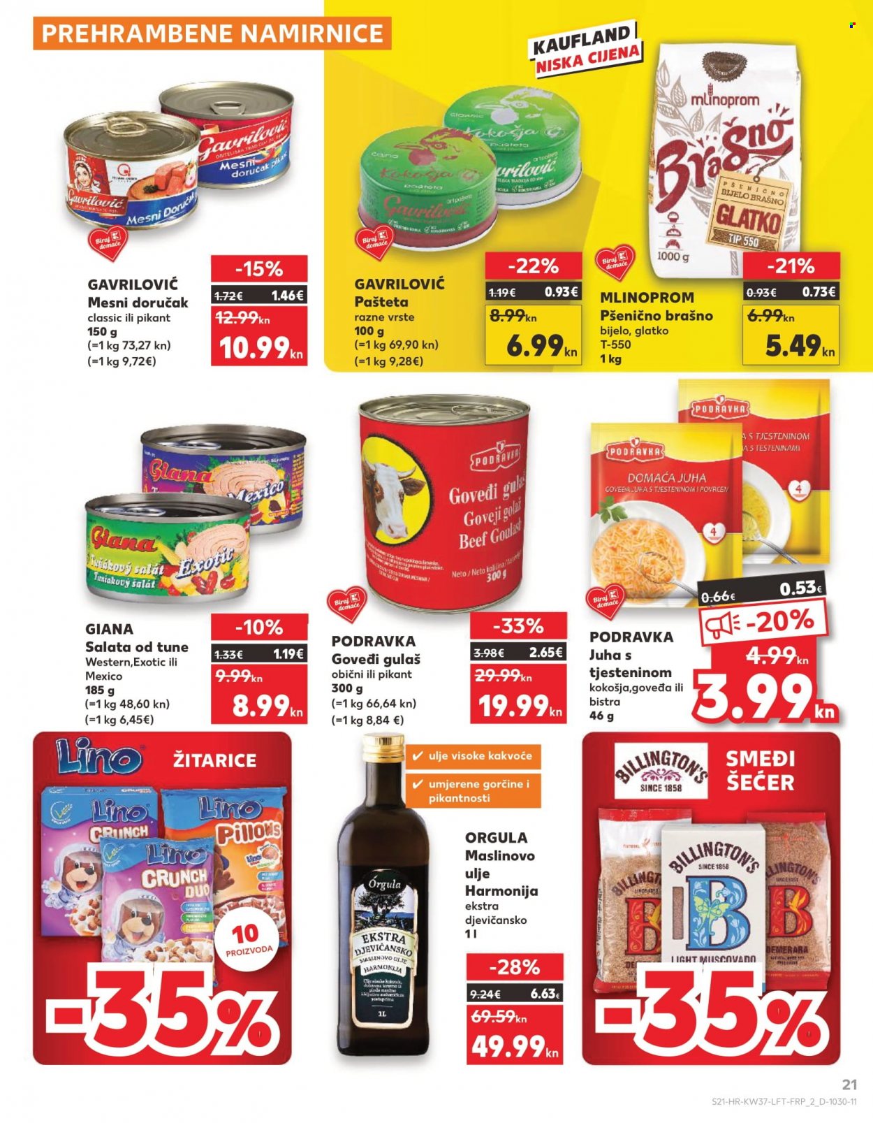 Kaufland katalog - 14.09.2022. - 20.09.2022. Stranica 21