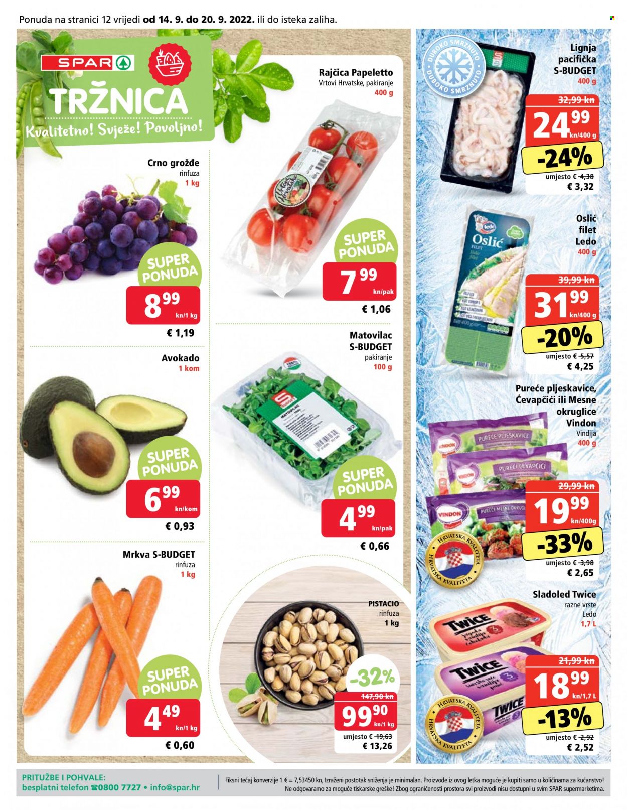 SPAR katalog - 14.09.2022. - 20.09.2022. Stranica 12