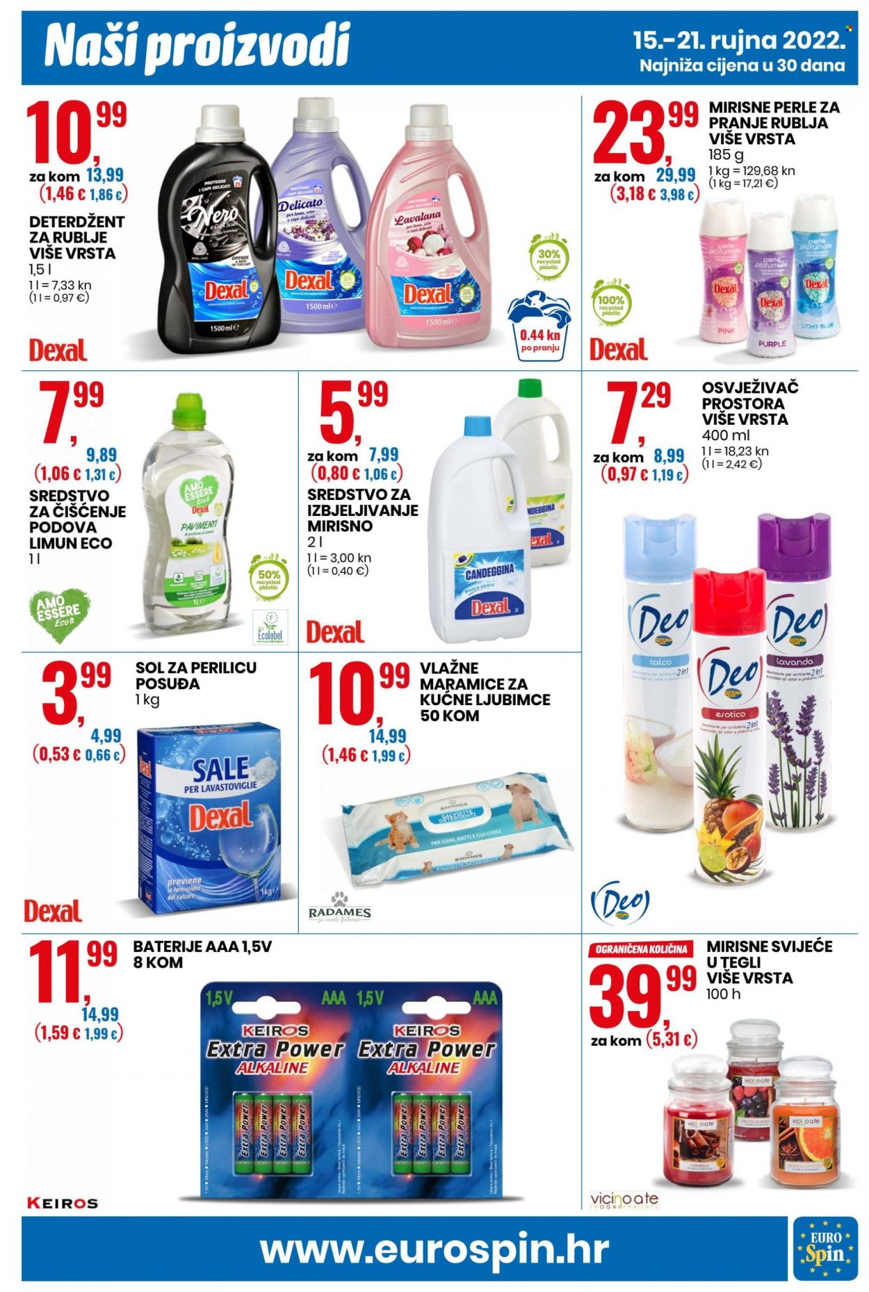 Eurospin katalog - 15.09.2022. - 21.09.2022. Stranica 19