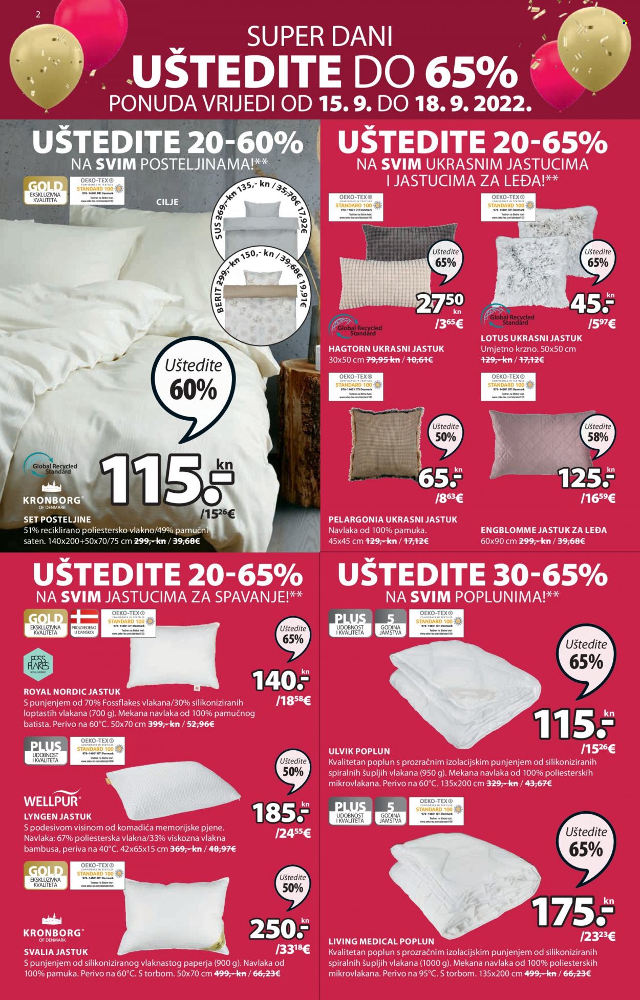 JYSK katalog - 15.09.2022. - 19.10.2022. Stranica 2