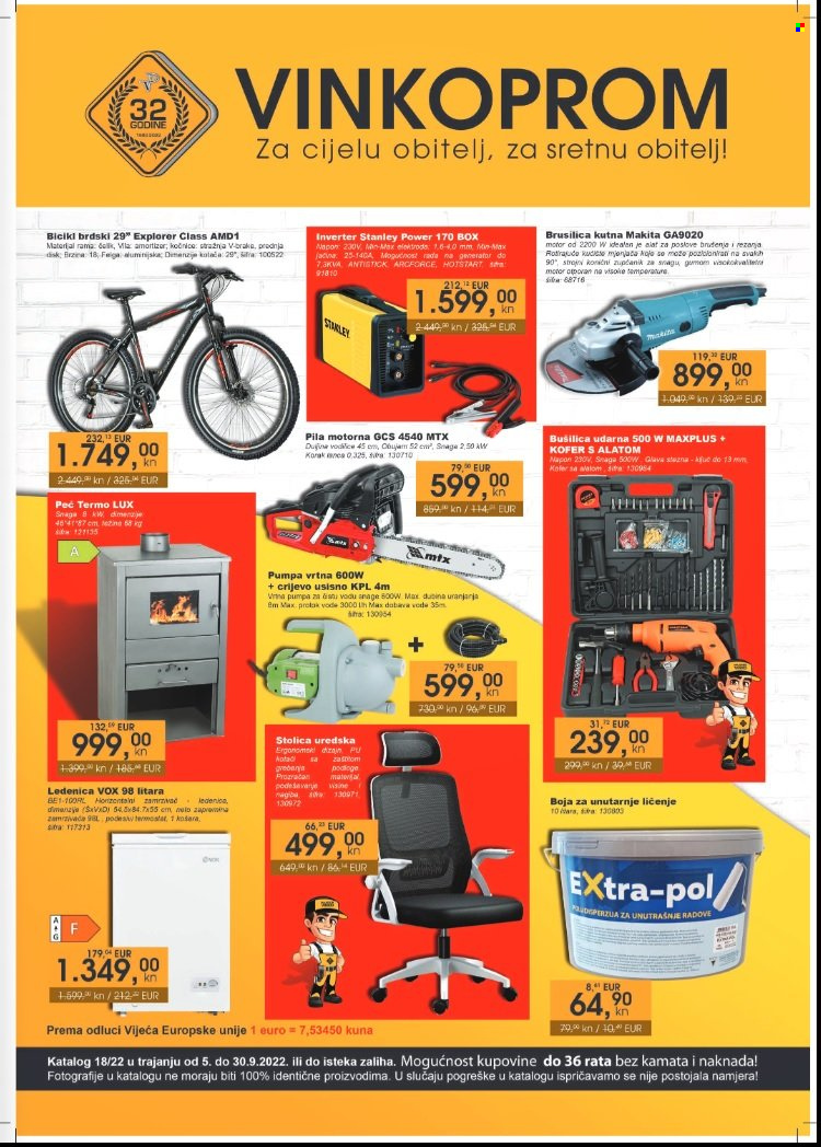 Vinkoprom katalog - 05.09.2022. - 30.09.2022. Stranica 1