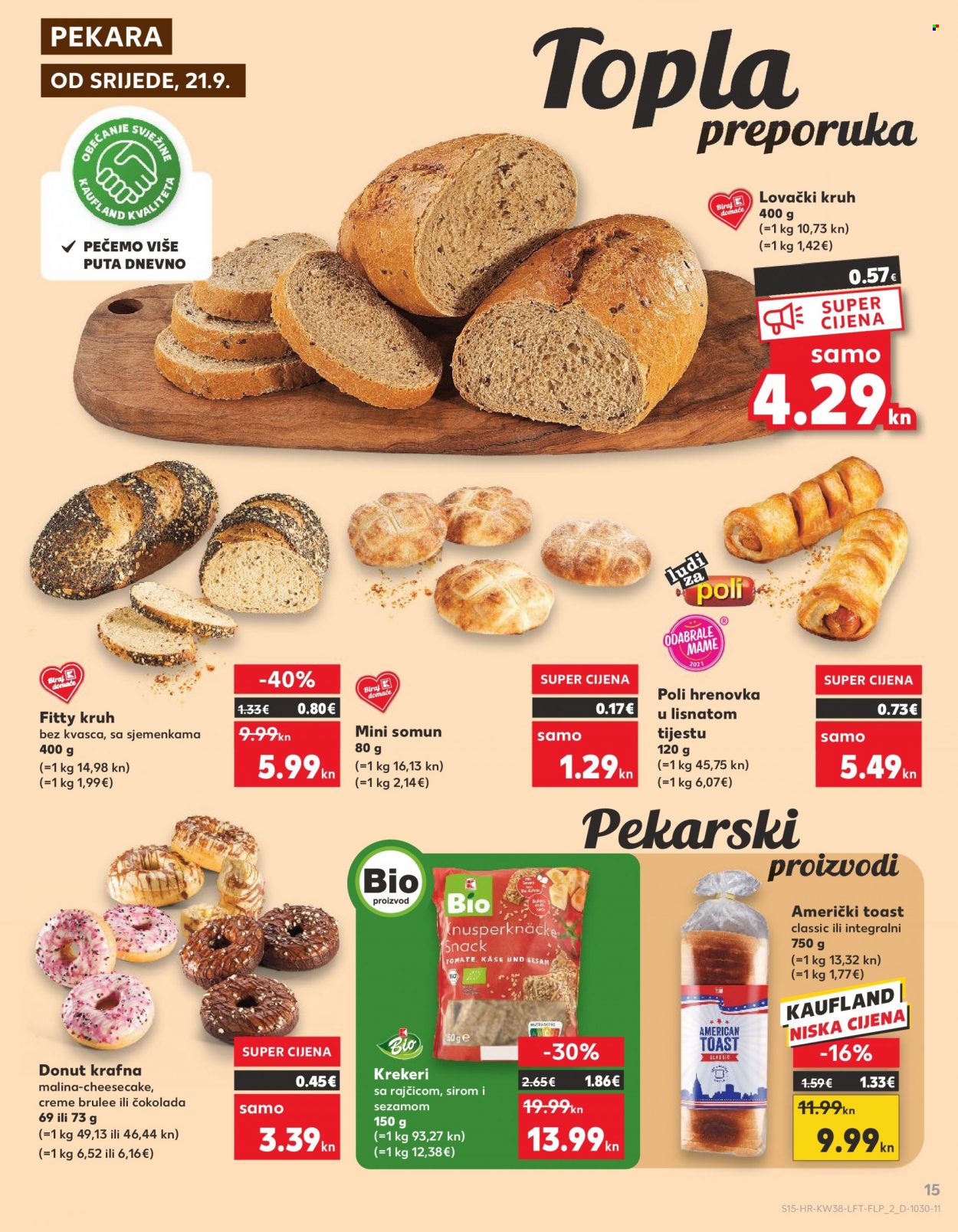Kaufland katalog - 21.09.2022. - 27.09.2022. Stranica 15