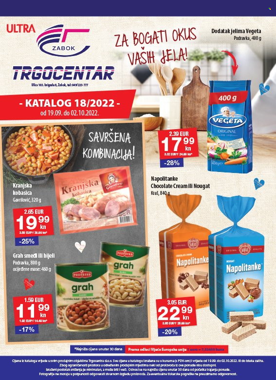 Trgocentar katalog - 19.09.2022. - 02.10.2022. Stranica 1