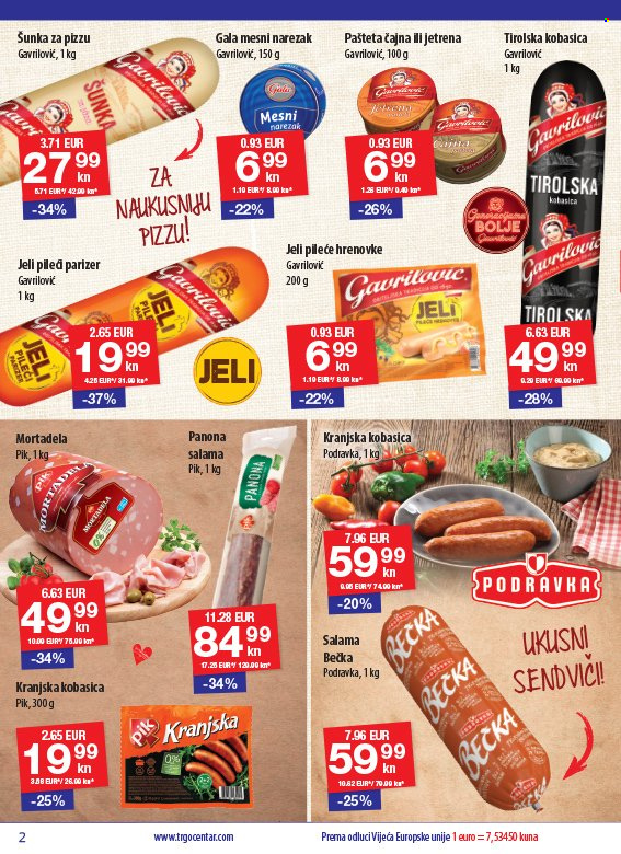 Trgocentar katalog - 19.09.2022. - 02.10.2022. Stranica 2