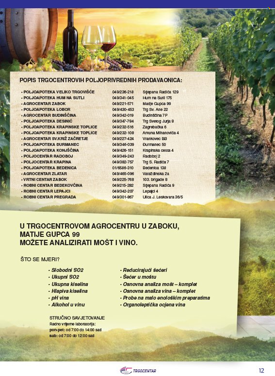 Trgocentar katalog - 19.09.2022. - 02.10.2022. Stranica 12