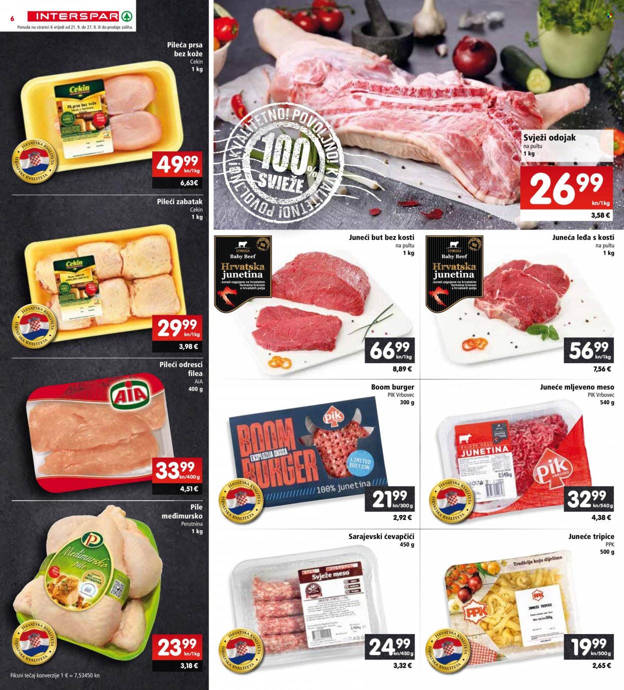 INTERSPAR katalog - 21.09.2022. - 27.09.2022. Stranica 6