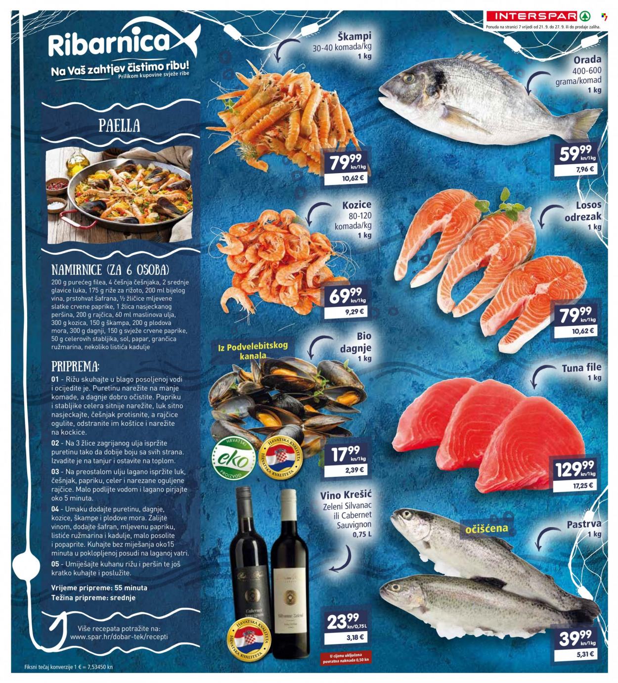 INTERSPAR katalog - 21.09.2022. - 27.09.2022. Stranica 7