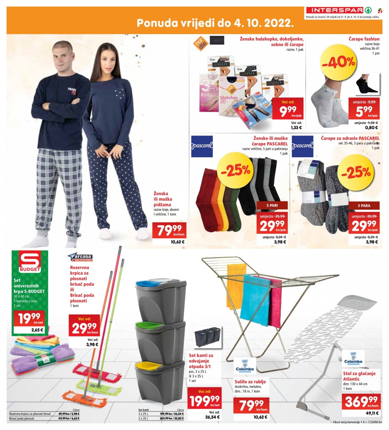 INTERSPAR katalog - 21.09.2022. - 27.09.2022. Stranica 29
