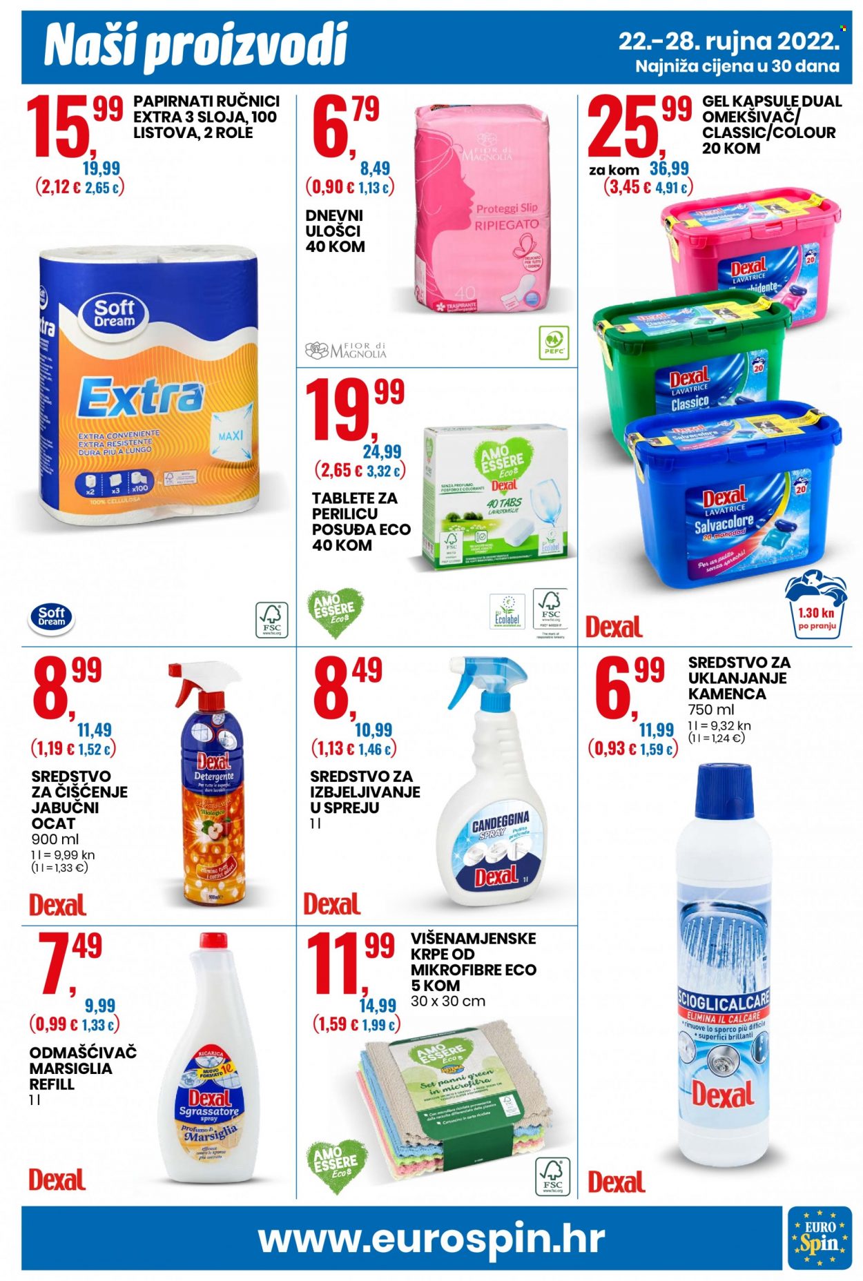 Eurospin katalog - 22.09.2022. - 28.09.2022. Stranica 7