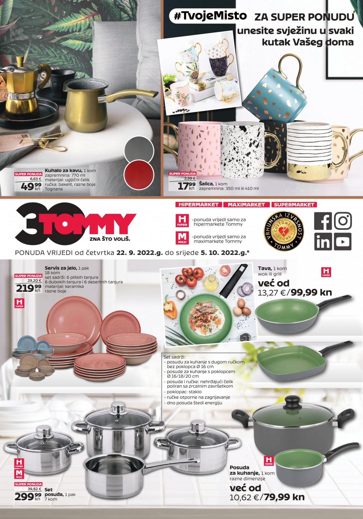 Tommy katalog - 22.09.2022. - 05.10.2022. Stranica 1