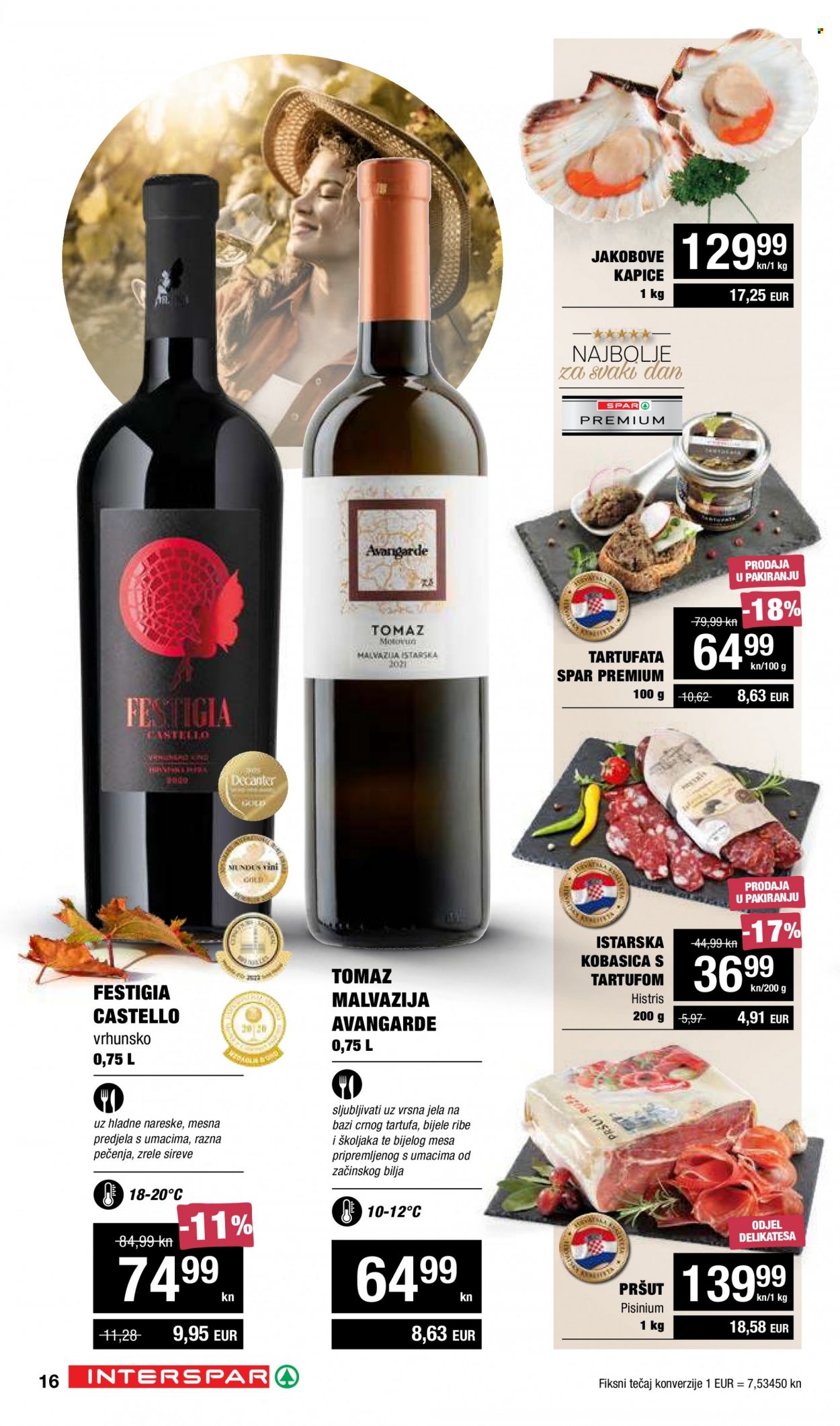 INTERSPAR katalog - 22.09.2022. - 12.10.2022. Stranica 16