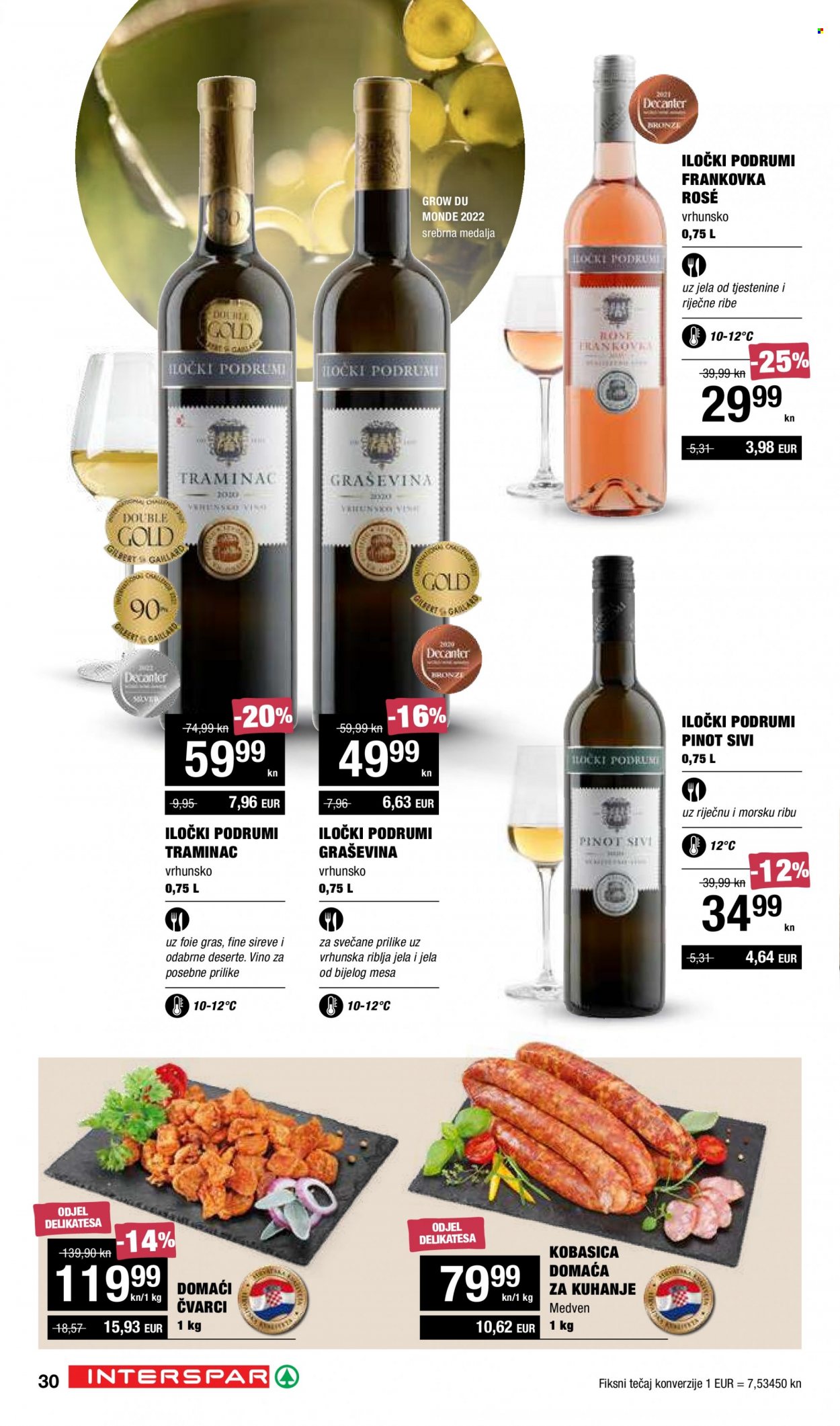 INTERSPAR katalog - 22.09.2022. - 12.10.2022. Stranica 30