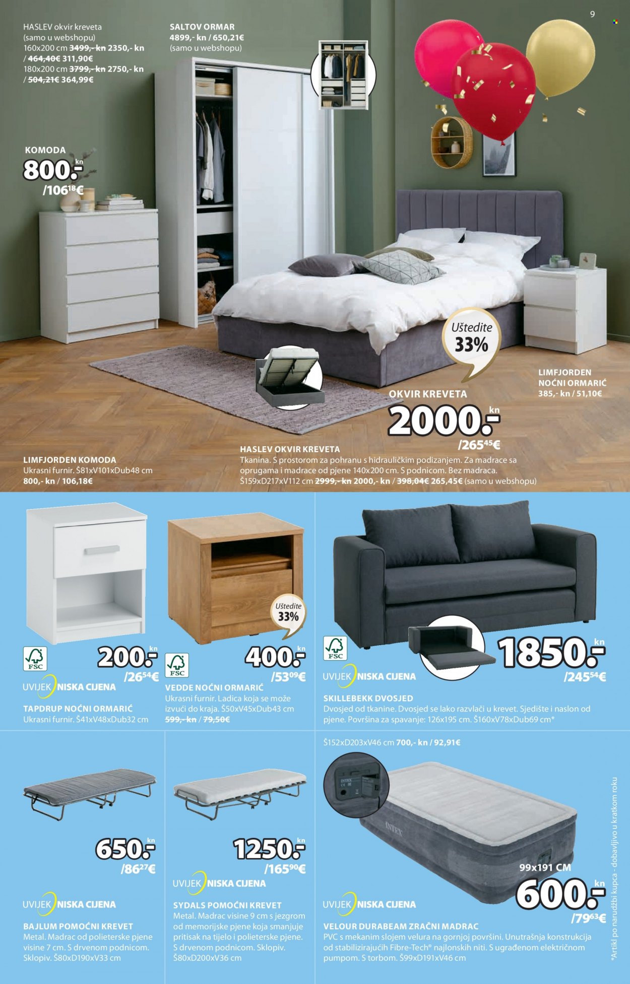 JYSK katalog - 22.09.2022. - 19.10.2022. Stranica 9