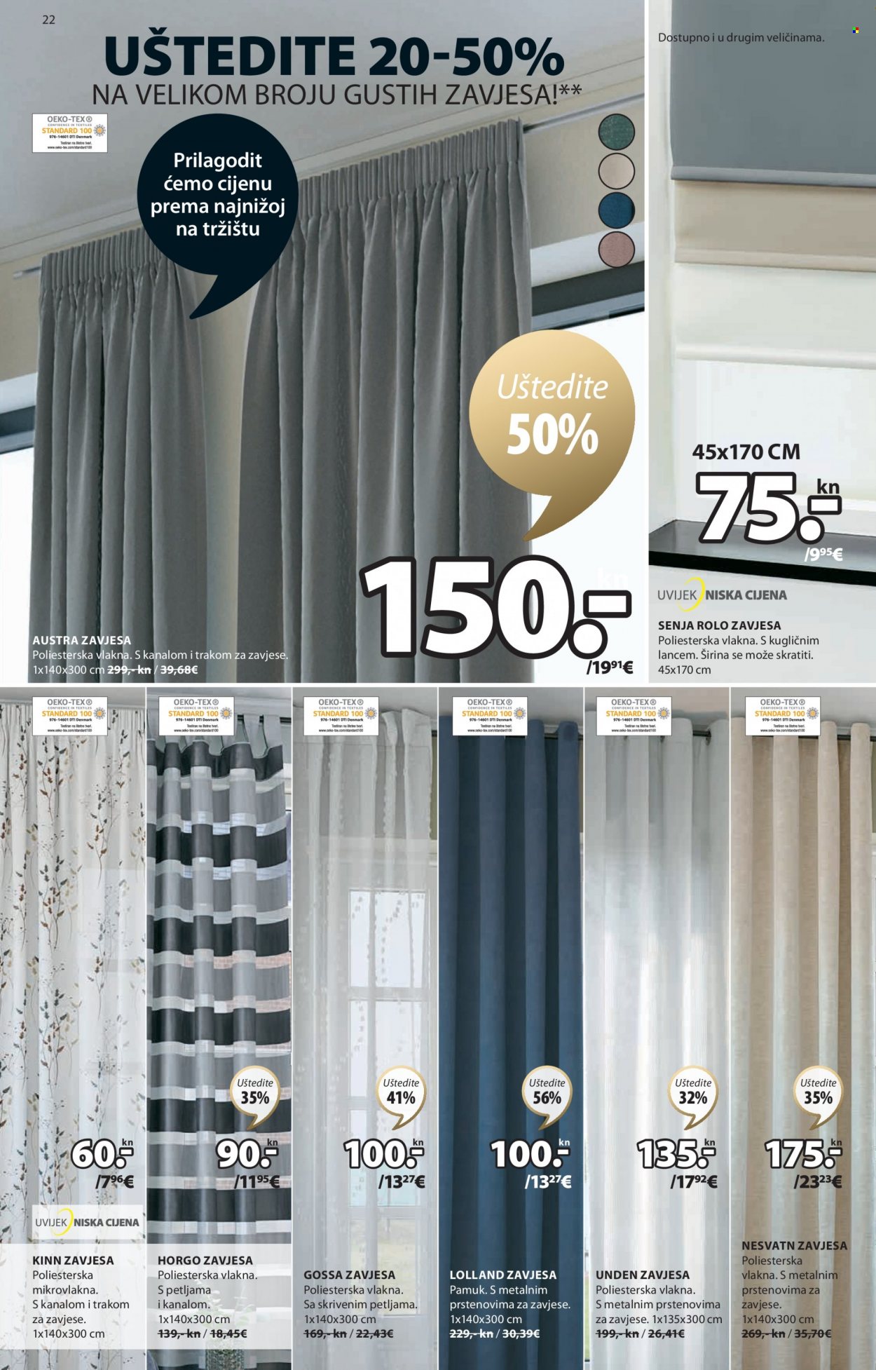 JYSK katalog - 22.09.2022. - 19.10.2022. Stranica 22