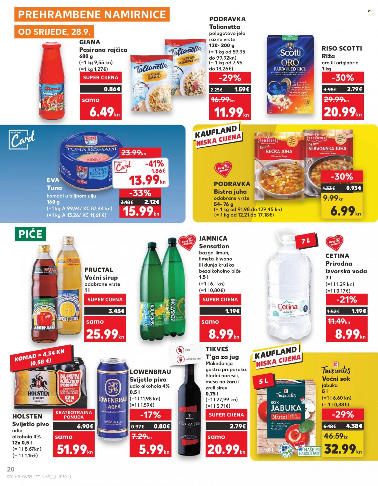 Kaufland katalog - 28.09.2022. - 04.10.2022. Stranica 20
