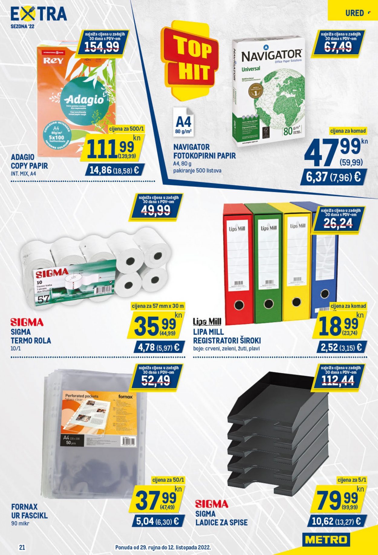 Metro katalog - 29.09.2022. - 12.10.2022. Stranica 21