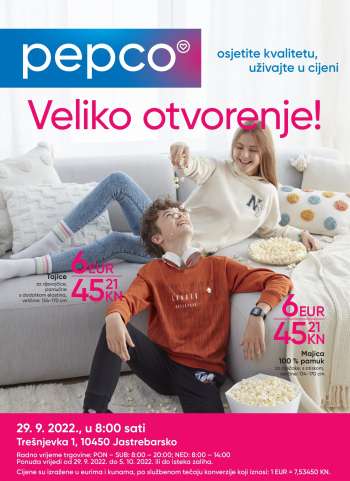 Pepco katalog - 29.09.2022. - 05.10.2022.