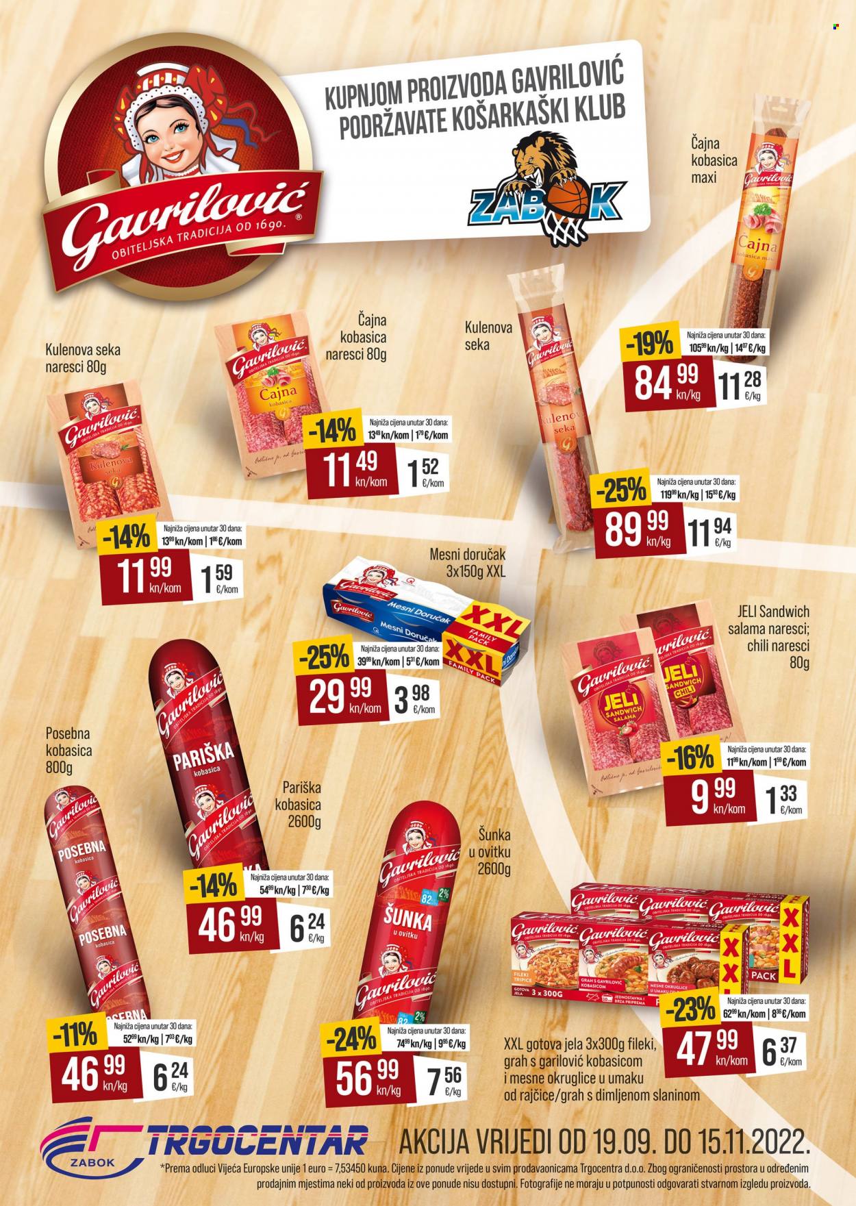 Trgocentar katalog - 19.09.2022. - 15.11.2022. Stranica 1