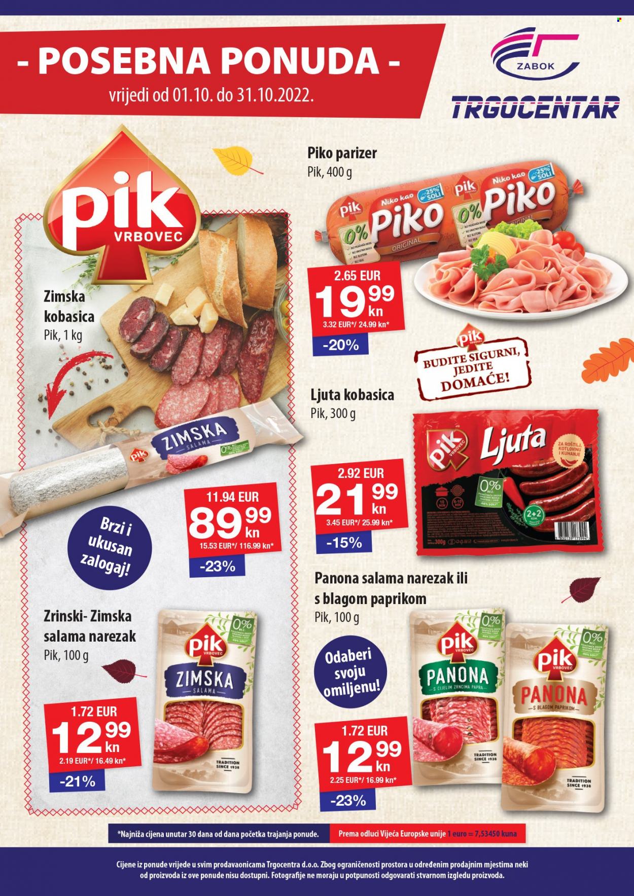 Trgocentar katalog - 01.10.2022. - 31.10.2022. Stranica 1