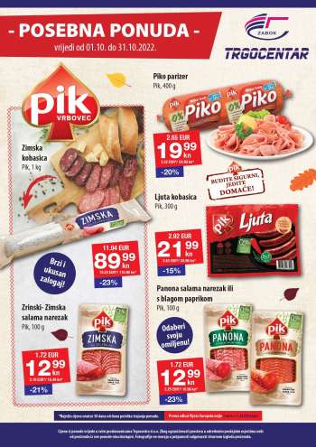 Trgocentar katalog - 01.10.2022. - 31.10.2022.