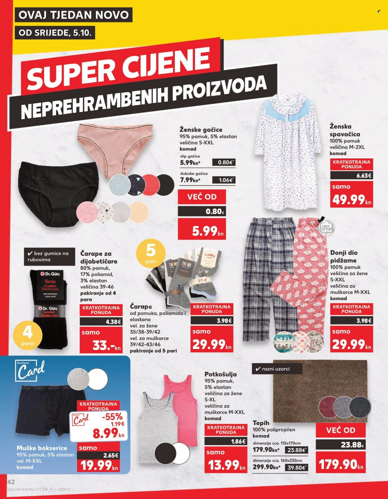 Kaufland katalog - 05.10.2022. - 11.10.2022. Stranica 42