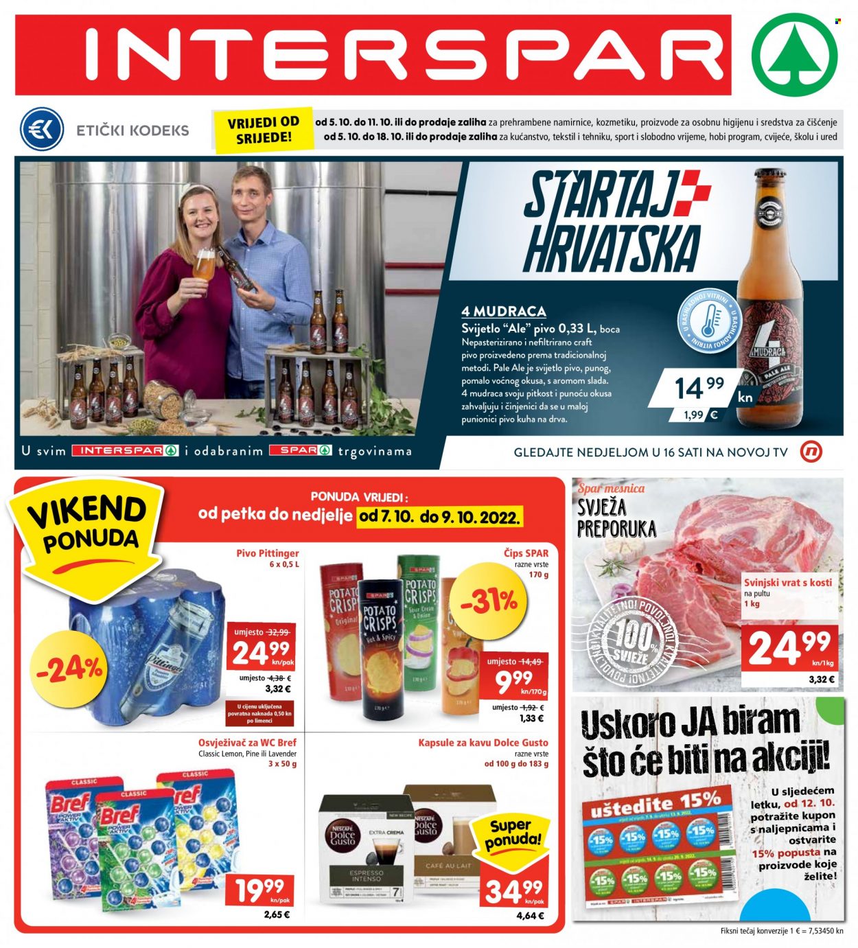INTERSPAR katalog - 05.10.2022. - 11.10.2022. Stranica 1