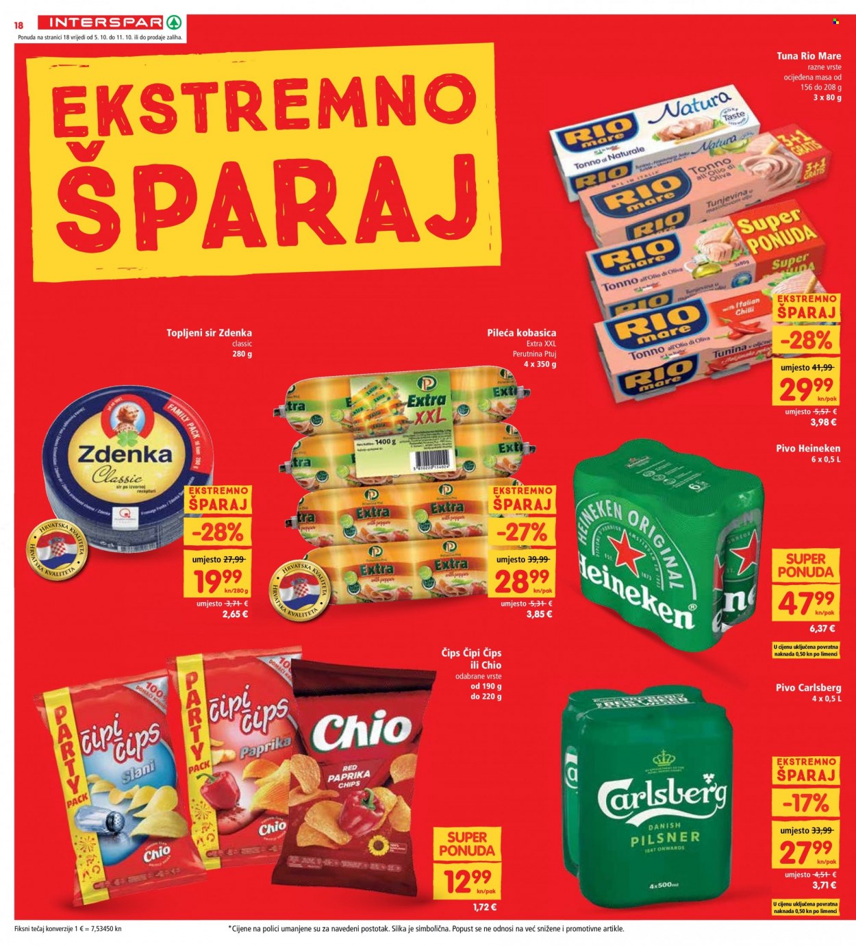 INTERSPAR katalog - 05.10.2022. - 11.10.2022. Stranica 18